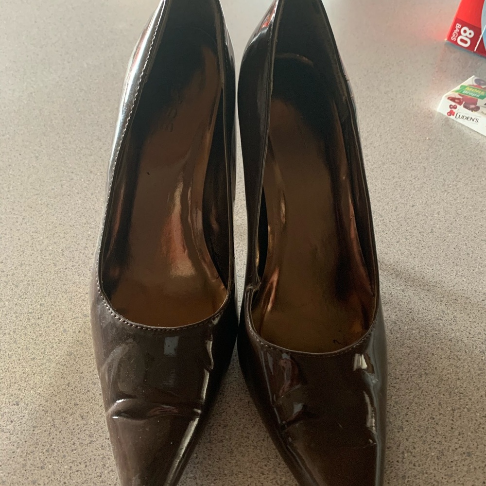 Pulse brown high heels size 8.5